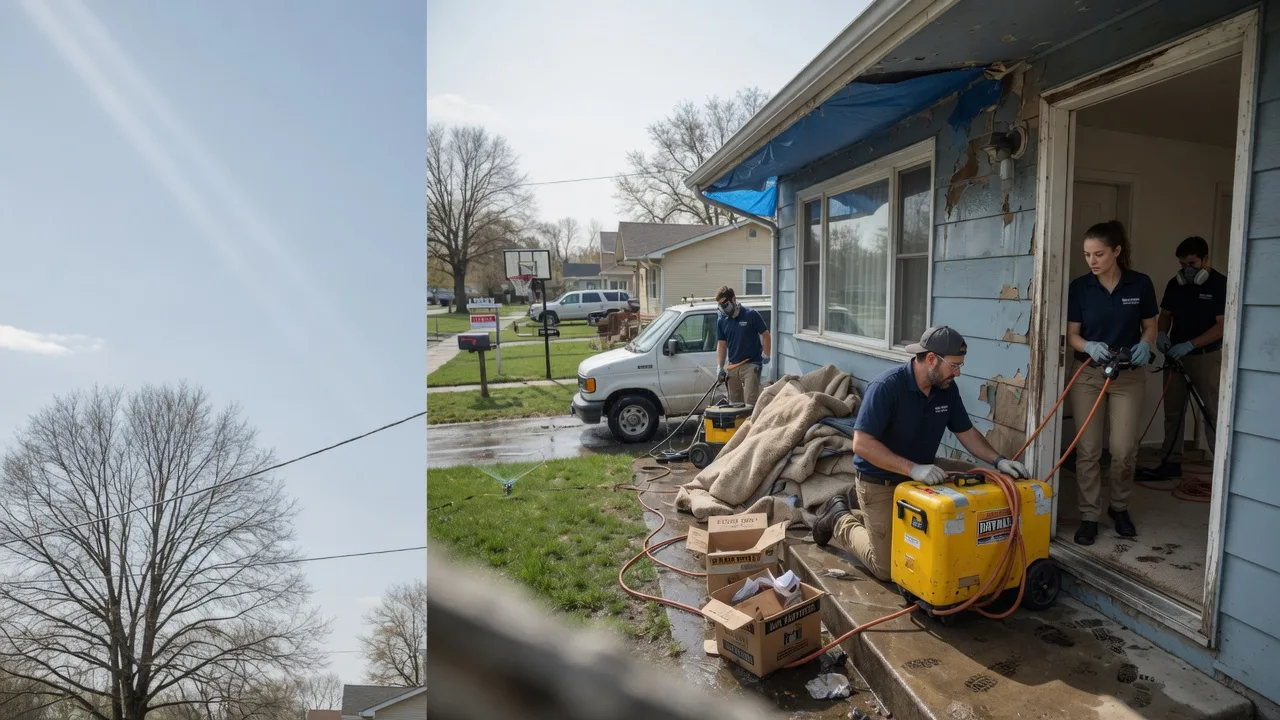 Basement Flood Cleanup in Windsor, MA near me